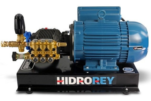 Imagen 1 de 7 de Hidrolavadora Industrial 5hp Bifásica 2500psi De Uso Rudo