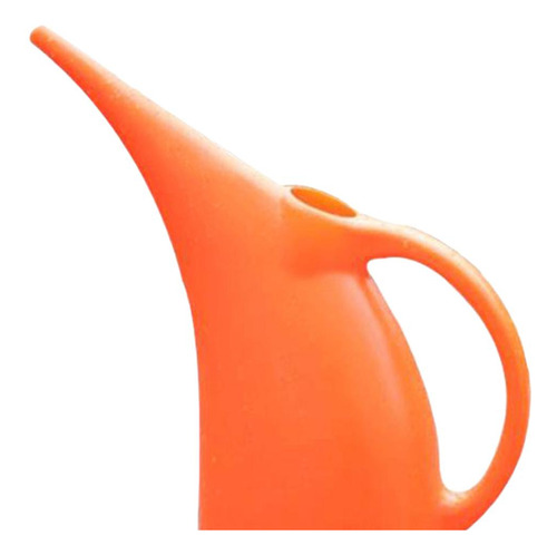 Regadera De Interior Plantas Flores Abs Y Cabezal 3l Naranja