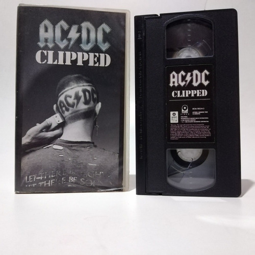 Ac/dc Clipped, Video Cassette Vhs, (europa) (Usado)