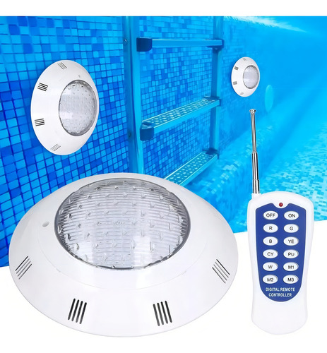 Lluminación Para Albercas Rgb Luz De 45w De Piscina Lámpara Sumergible