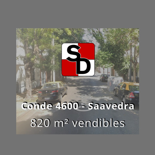 Saavedra - Lote De 35 Metros De Fondo - Para 820 M2 Vendibles Mas Cocheras