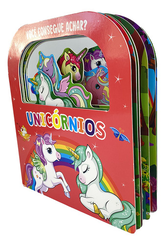 Você Consegue Achar? Unicórnios On Line Editora Tapa Dura