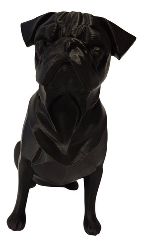 Figura Pug Impresión 3d