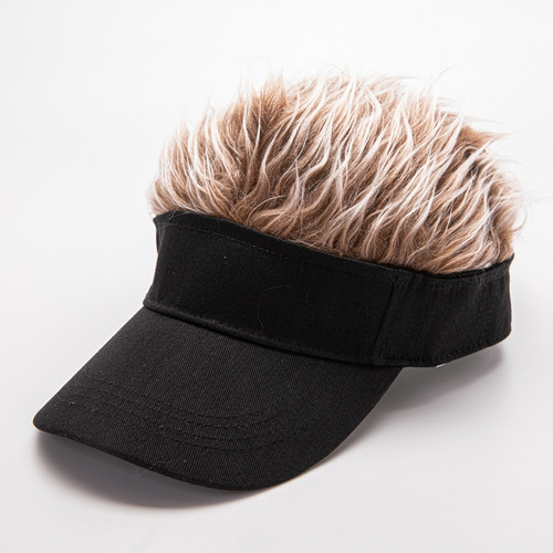 Sombrero Con Visera De Pelo Falso Para Hombre, Gorra De Pelo