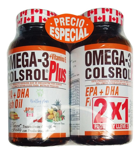 Omega 3 Plus Epa Dha Vitaminas X 20 - Unidad a $470