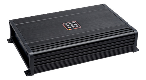 Amplificador Powerbass Pbx-500.4 Clase D 4 Ch 500w Rms Color Negro