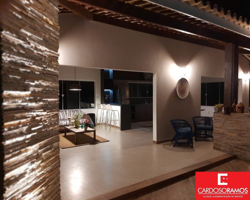 Imagem 14 de 30 de Linda Casa No Condomínio Parque Encontro Das Águas. - Ca00869 - 68658729