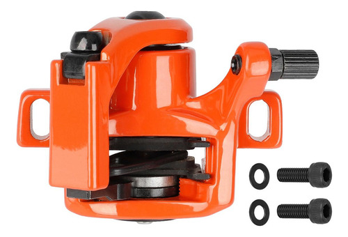 Freno De Disco Hidráulico De Bicicleta Izquierda Naranja