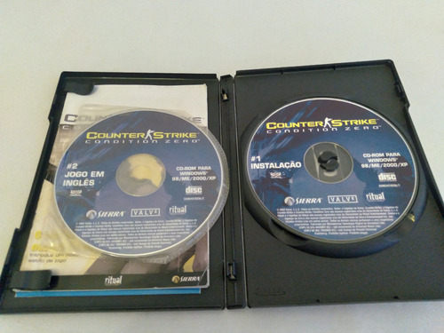 Jogo P/ Pc - Counter Strike Condition Zero - Usado - (Usado)