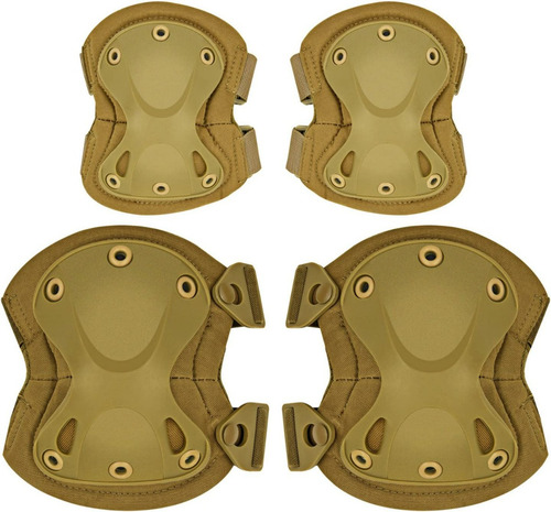Rodilleras Coderas Indumentaria Táctica Militar Paintball