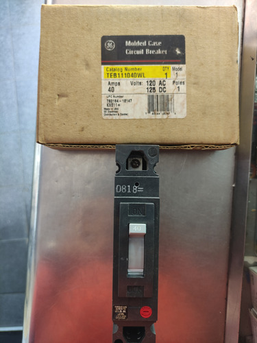 Breaker 1 X 40 Teb 120 Volt