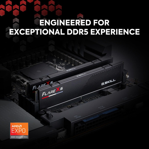 G.skill Flare X5 32gb (16gbx2) Ddr5 6000mhz Amd Expo Negro