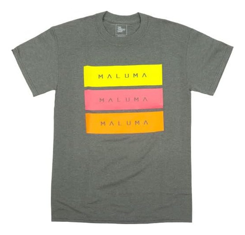 Maluma Camiseta Unisex Para Adulto Maluma Pyramid, Color Oli