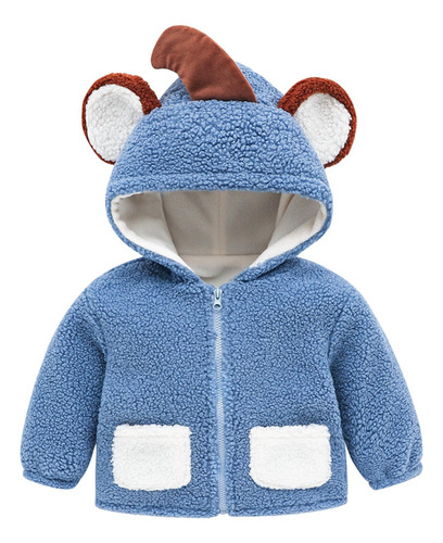 Abrigo Cálido De Punto H Para Bebés Y Niñas Recién Nacidos Y