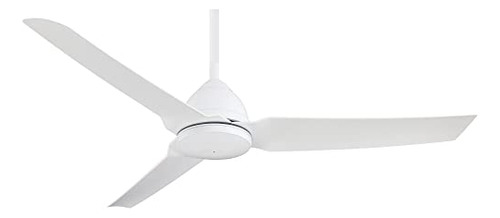 Minka-aire F753-whf, Java Plana Blanca 54  Ventilador 6t5ic