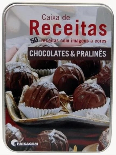 Caixa De Receitas - Chocolates E Pralinês