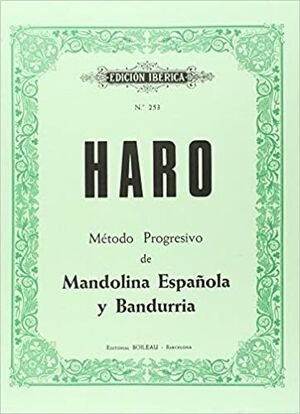 Metodo Progresivo De Mandolina Y Bandurria - Haro, Franci...