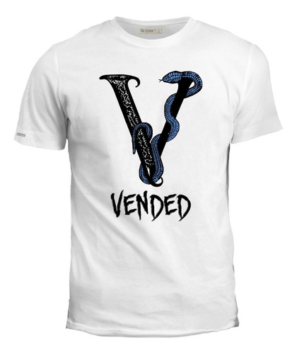 Camiseta Estampada Vended Logo Metal Rock Banda Ink