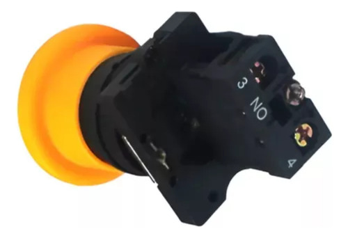 Botão Cogumelo Amarelo Metaltex P20Amr-Y-1A