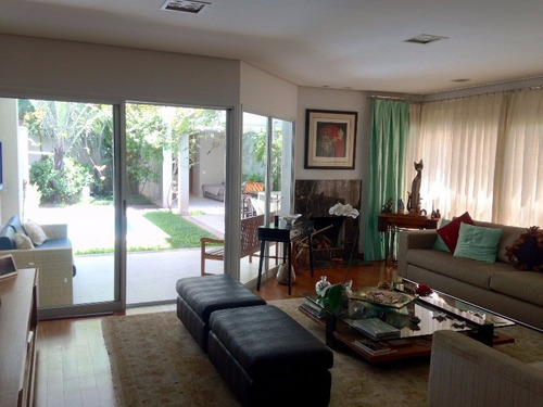 Imagem 2 de 24 de Casa Em Condomínio - Cidade Jardim, Semi Nova, Próximo Ao Clube Paineiras Do Morumbi Entrada Pela Rua Alberto Penteado E Pela Marginal, Amplo Living Para Vários Ambientes, Sala De - Ca00069 - 4857072