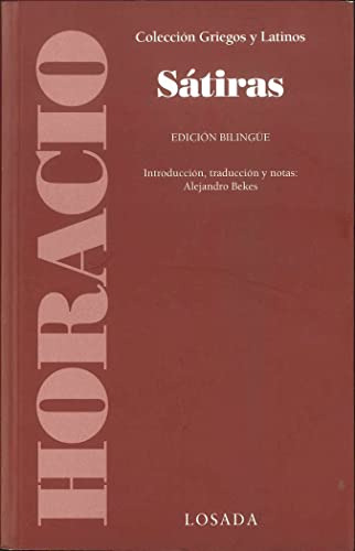 Libro Satiras [edicion Bilingüe Latin - Español] (coleccion