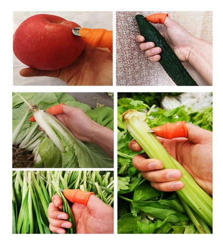 Cortador De Pulgar De Silicona Cortador De Plantas De Dedos