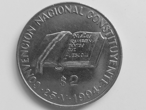 Monedas Conmemorativas Argentina Conv.constituyente 1994