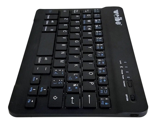 Imagen 7 de 10 de Kit De Teclado Bluetooth Con Ratón Soporte Teléfono/tablet