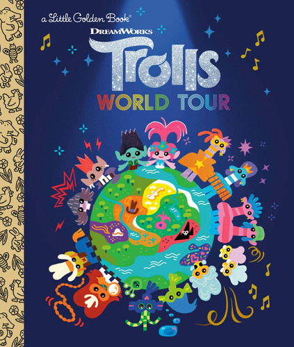Libro Trolls World Tour [ Dreamworks ] Little Golden Books