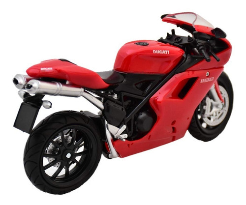 Imagen 4 de 6 de Moto Ducati 1198 Pista Colección New Ray Escala 1:12