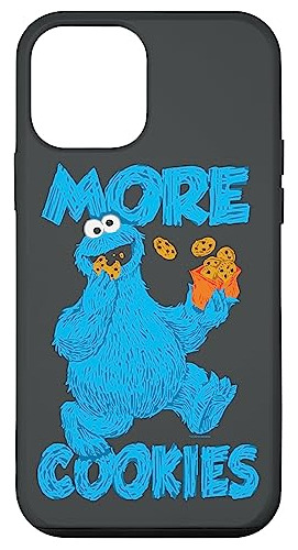 Funda Para iPhone 12 Mini Sesame Street Cookie Monster Mo-02