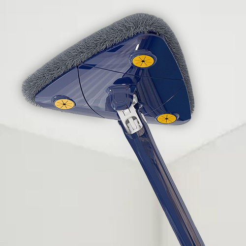 Limpiador De Pared De Microfibra Con Trapeador Azul