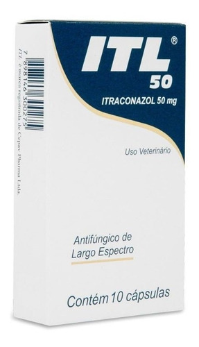 Itl 50 Itraconazol 50mg 10 Comprimidos
