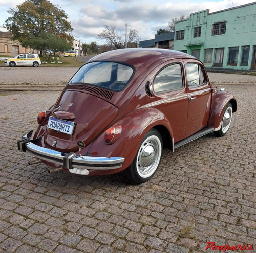 Imagem 9 de 15 de Vw Sedan Fusca 1300 74 Marrom Caravela Poaparts