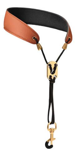 L Accesorios For Correa De Cuello De Saxofón Marrón Marrón