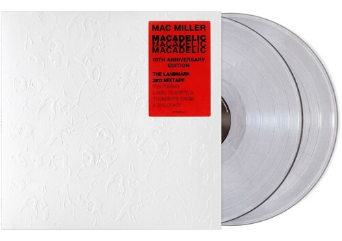 Mac Miller Macadelic Vinilo Doble Plateado Con Poster Nuevo
