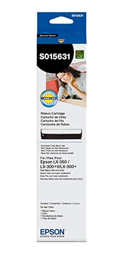 Epson Cartucho De Cinta Para Impresora Dot Matrix, Negro Ind