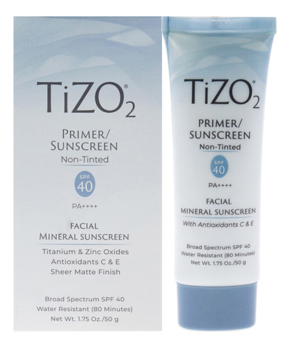 Primer Facial Sunscreen Tizo2 Spf 50 G