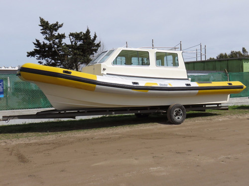 Imagen 7 de 14 de Semirrigido 6.90m Baader Semitrack Cabinado 2020 0 Hs