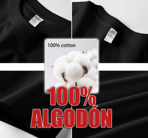 Playera Hombre 100% Algodón Moda Casual Deportiva M09 Pro