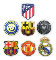 Comprar Stickers Encapsulados En Resina Equipos Futbol Internacional