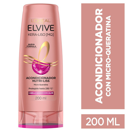 Elvive Keraliso Micro Queratina Acondicionador 200ml