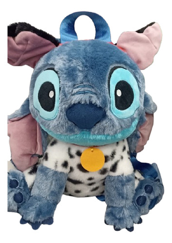 Mochila Backpack Stitch Con Disfraz De Perro Dalmata 50 Cm Disney