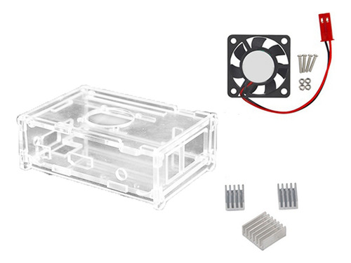 Carcasa Acrílica Para Pc Sin Ventilador De Refrigeración De