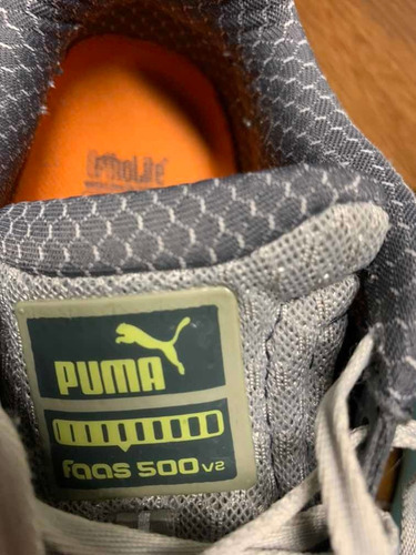 Zapatillas Puma Faas 500 Color Gris 36,5 Plantilla 23cms