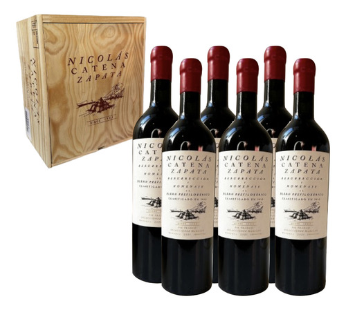 Vino Tinto Nicolas Catena Zapata 750ml Pack X6