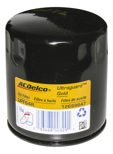 Filtro Aceite Chevrolet Camaro Coupe V8 6.2 2017 A 2022