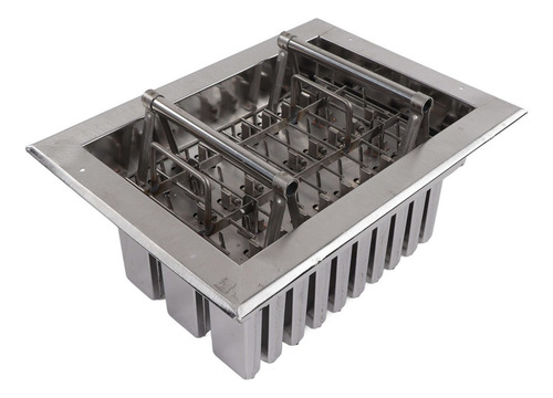 . Moldes Comerciales For Helados, Acero Inoxidable Plateado,