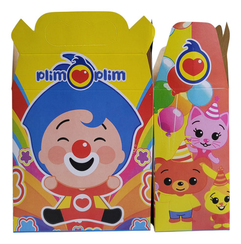 Caja Dulcera Plim Plim 20 Piezas Azul