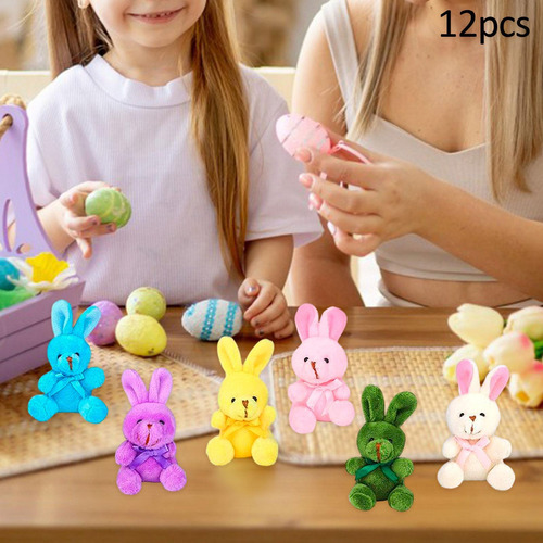 Juego De Juguetes De De Felpa, Rellenos De Huevo 12 Piezas